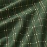 Decostof Half panama elegante ruit – dennengroen/karmijnrood,  thumbnail number 2