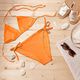 Badpakstof effen – neon oranje,  thumbnail number 7