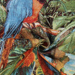 Jacquard gobelin Tropisch paradijs – groen, 