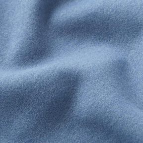 Mantelstof gerecycled polyester – jeansblauw, 