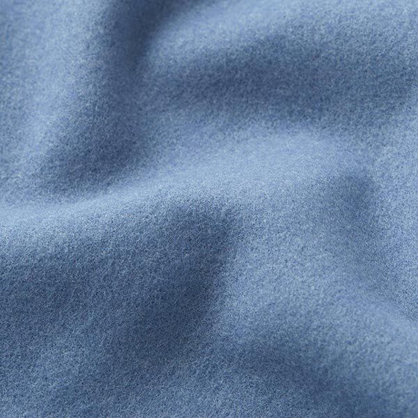 Mantelstof gerecycled polyester – jeansblauw, image number 2