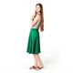 Stretch linnenstof mix – groen,  thumbnail number 5
