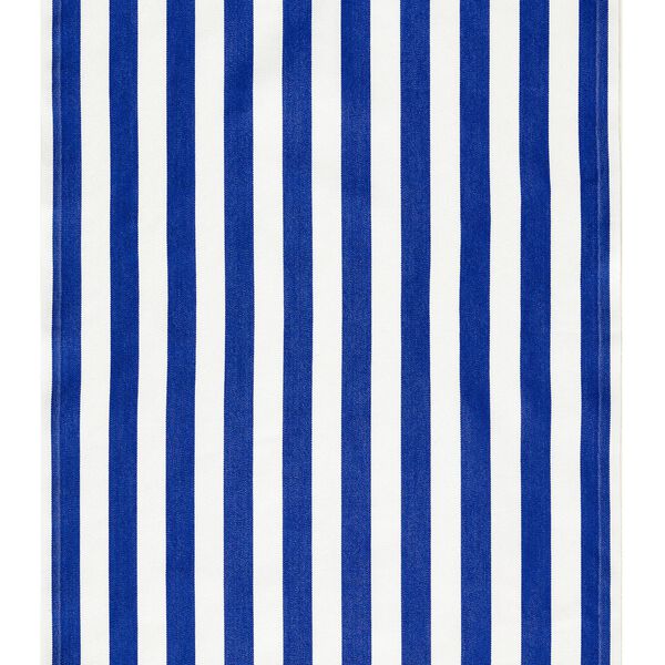 Outdoor Ligstoel stof Lengtestrepen, 44 cm – blauw, image number 1