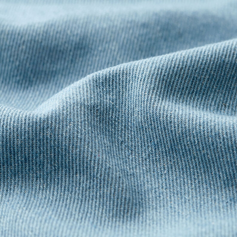 Katoen-denim zwaar – lichtblauw,  image number 2