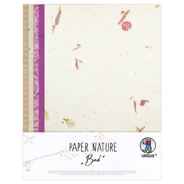 Set natuurlijk papier  "Paper Nature Bud",  image number 2