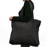 Outdoorstof Panama Effen – zwart,  thumbnail number 4