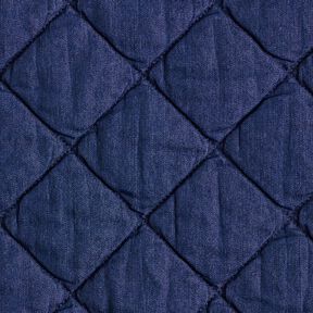 Jeans Doorgestikte stof Ruiten – nachtblauw,  Jeans Doorgestikte stof Ruiten – nachtblauw,