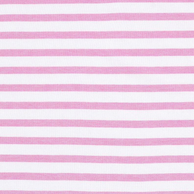 Piqué jersey strepen – wit/pink,  image number 1