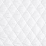 Gewatteerde voering Rhombus – wit,  thumbnail number 1