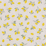 Decostof half panama mini citroenen – geel/natuur,  thumbnail number 1