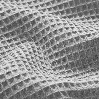 Wafelpiqué Mix – lichtgrijs, 