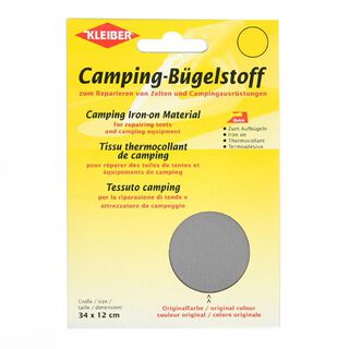 Camping-Strijkstof – grijs, 