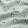 Mousseline/dubbel gehaakte stoffen blije pinguïns – riet,  thumbnail number 2
