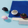 Beklede knoop, Duchesse Satijn – nachtblauw,  thumbnail number 2