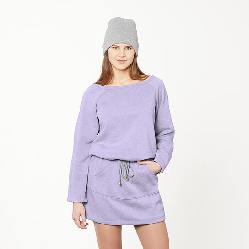 Sweatshirt geruwd – lila,  image number 7