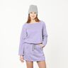 Sweatshirt geruwd – lila,  thumbnail number 7