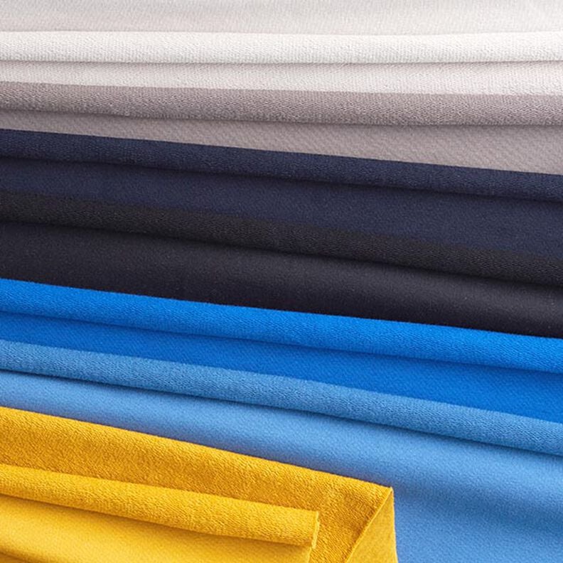 Lichte French Terry effen – zwart,  image number 5