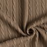 Tricot Cloqué Kabelsteekpatroon – duingeel,  thumbnail number 3