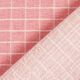 Katoenjersey geruit motief – zalm,  thumbnail number 5