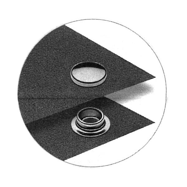Drukknopen sport mini [Ø 13 mm] - zilver metalen| Prym,  image number 4