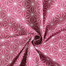 Katoenen stof Cretonne Japanse sterren Asanoha – kaasjeskruid,  thumbnail number 3