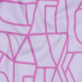 Katoen voile Town | Nerida Hansen – lila/purper, 