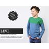 LEVI - shirt met lange mouwen en colourblocking, Studio Schnittreif  | 86 - 152,  thumbnail number 1