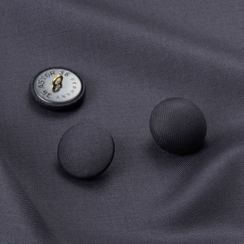 Beklede bolvormige knoop gloss – marineblauw,  image number 4