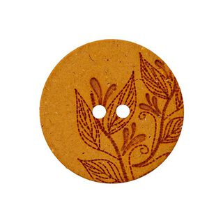Hennep/Polyesterknoop recycling 2-gats – terracotta, 