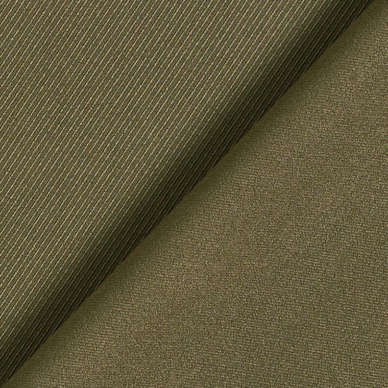 Stretch broekstof effen – donkergrenen,  image number 4
