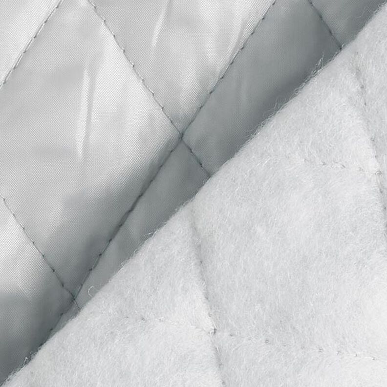 Gewatteerde voering Rhombus – zilvergrijs,  image number 5
