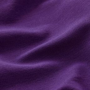 Lichte French Terry effen – lila, 