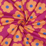 Katoenpopeline Big Flower | Nerida Hansen – roodlila/perzik,  thumbnail number 3