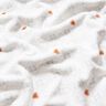 Gezellige fleece Ruiten en harten – ivoor/koper,  thumbnail number 2