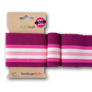 GOTS Biologische boordstof CUFF ME COLLEGE [140 cm | 7 cm] | Albstoffe | Hamburger Liebe, 