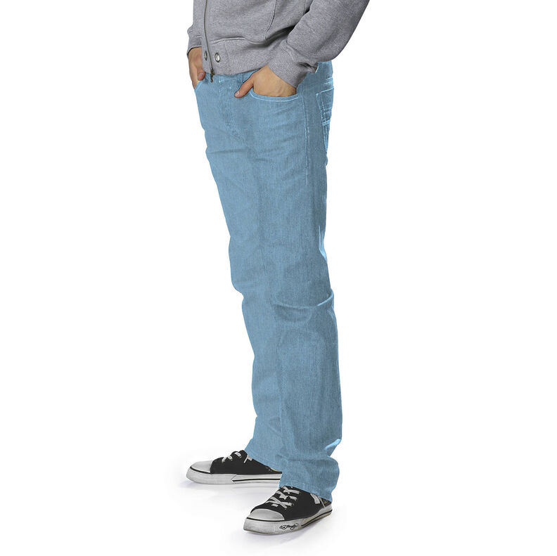 Katoen-denim zwaar – lichtblauw,  image number 7