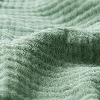 GOTS Drielaagse katoenen mousseline – riet, 
