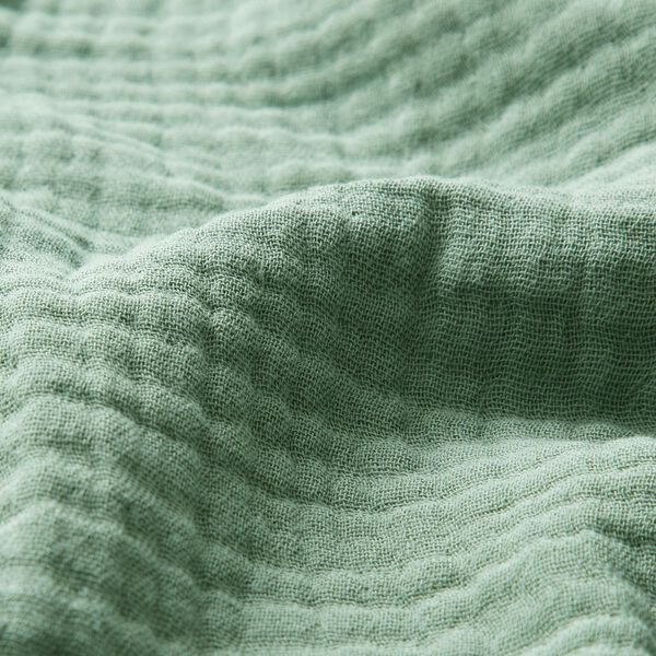 GOTS Drielaagse katoenen mousseline – riet, image number 3