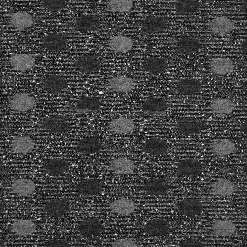 Grofgebreide wolmix grote cirkels – grijs,  image number 1