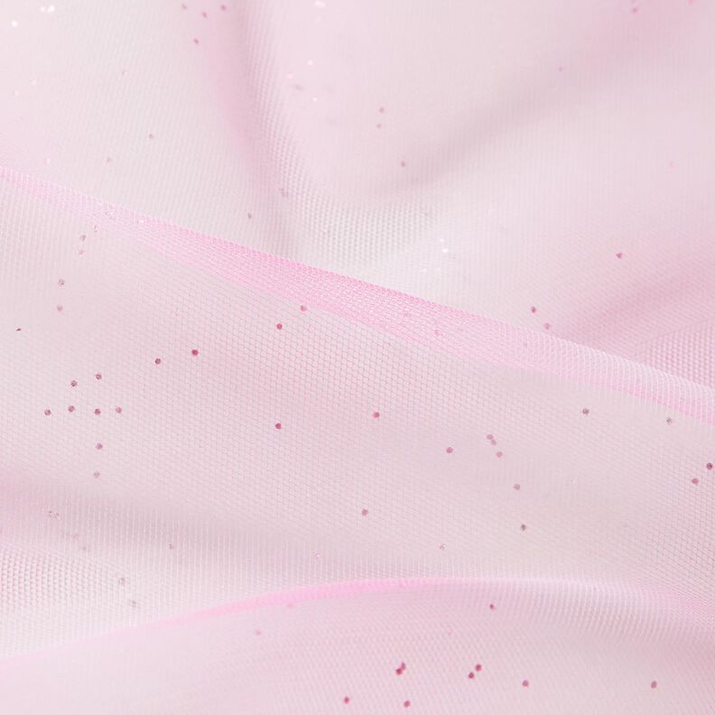 Softmesh effen met glitters – pink,  image number 3
