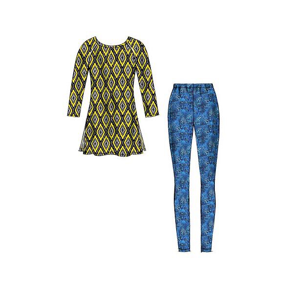 Tuniek|jurk|leggings, McCalls 7122 | 32 - 50, image number 5