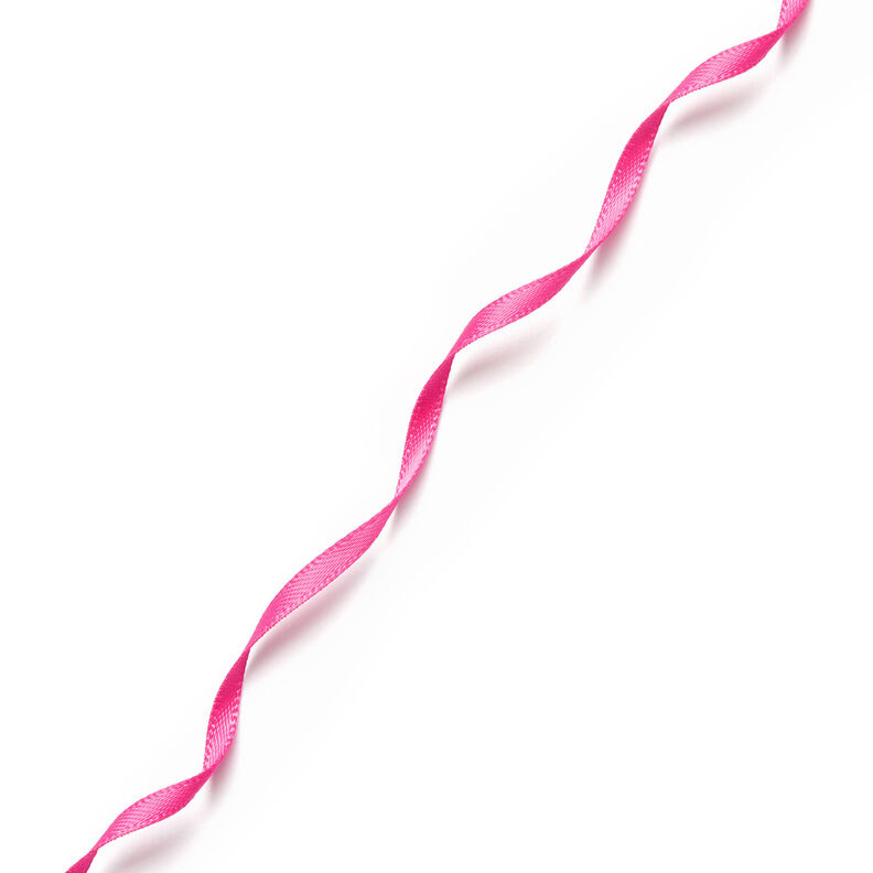 Satijnband [3 mm] – intens roze,  image number 2
