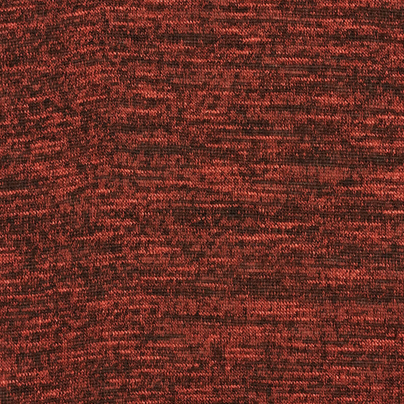 Fijngebreid melange – roodbruin,  image number 1