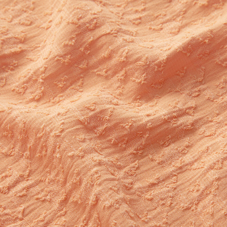 Jacquard Dobby pied-de-poule – perzik, image number 4