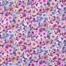Katoenpopeline Bloemen | Poppy Fabrics – roodlila,  thumbnail number 1