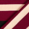 Breistof brede strepen – bordeauxrood/beige,  thumbnail number 5