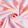 Gezellige fleece kleurrijke stippen – lichtroze,  thumbnail number 3