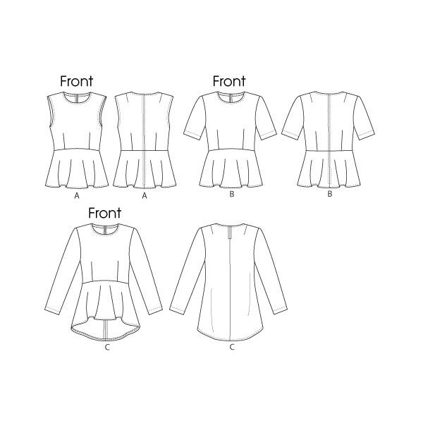 Tops, Vogue 8815 | 34 - 42, image number 5