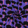 LENZING™ ECOVERO™ viscosestof Poppies | Nerida Hansen – lila/zwart,  thumbnail number 3