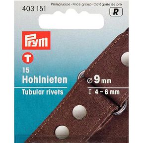 Klinknagels klem [15 Stuk | Ø 9 mm] - zilver metalen| Prym, 